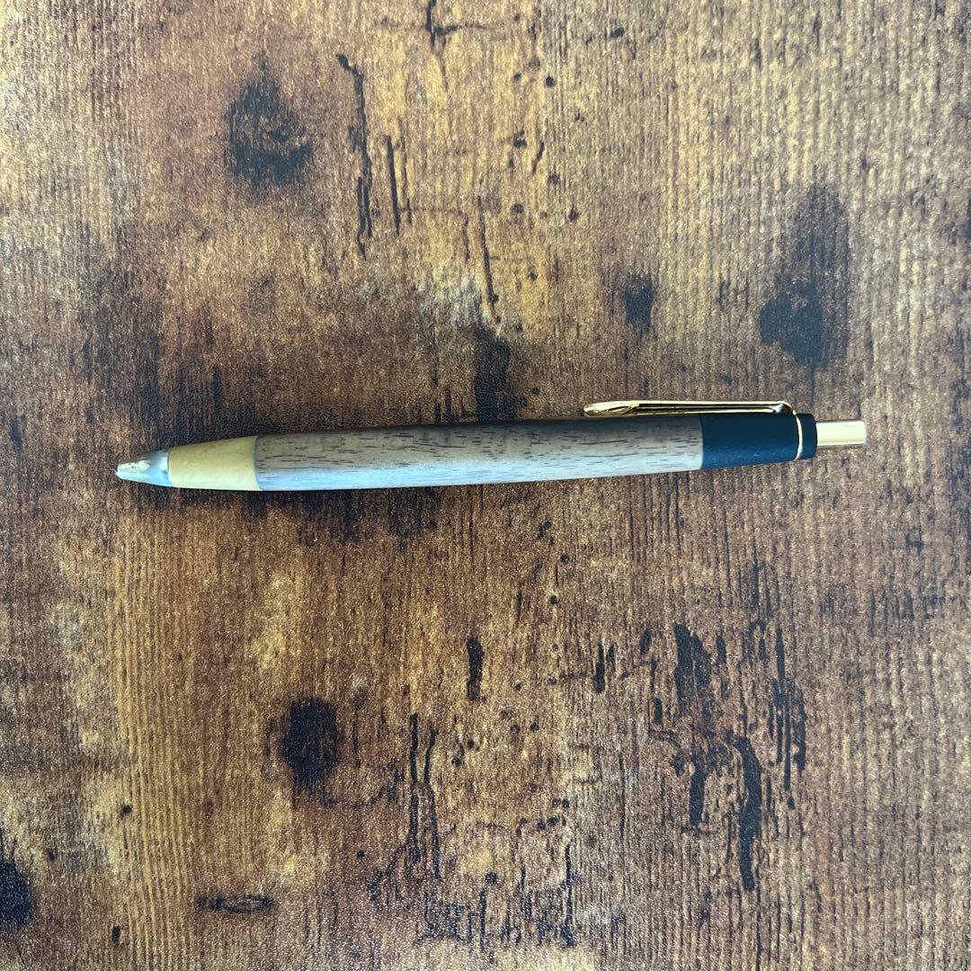 野原工芸 シャープペンシル　黒柿