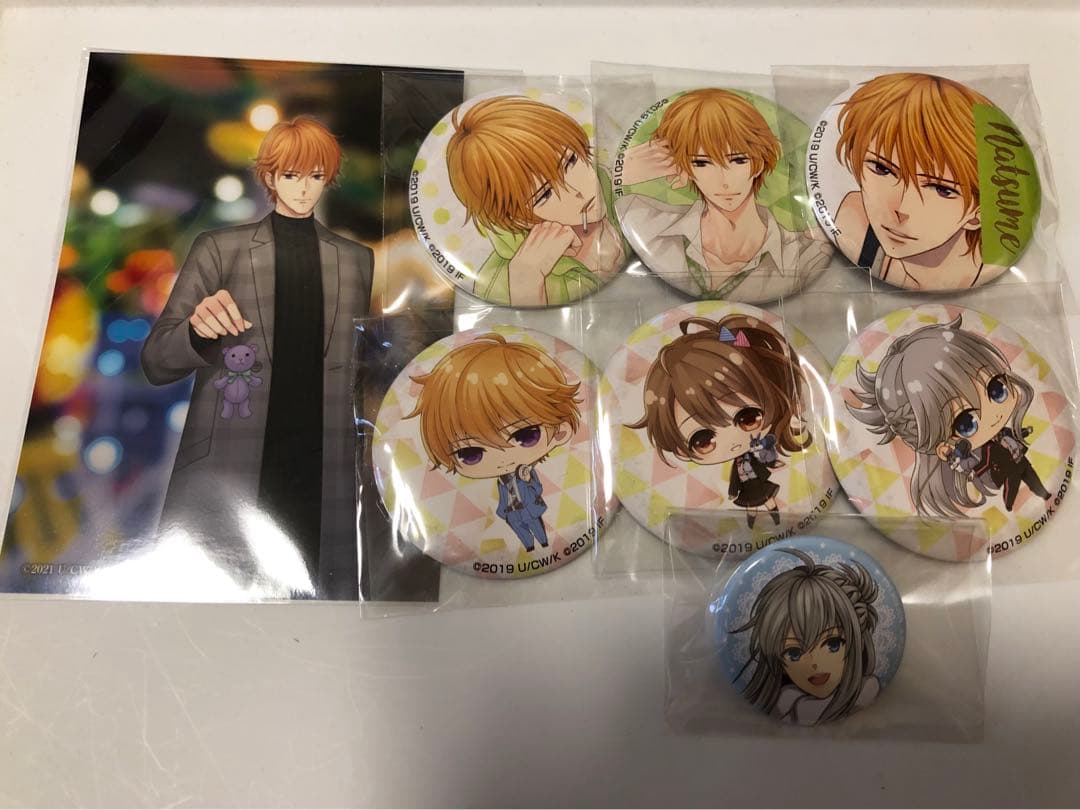 ブラザーズコンフリクト　棗　缶バッジセット