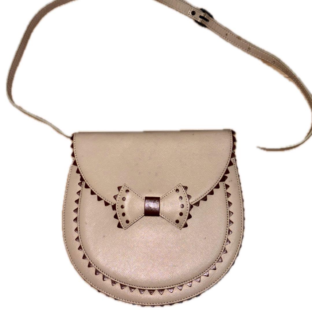 y2k Yves Saint Laurent ベージュショルダーバッグ