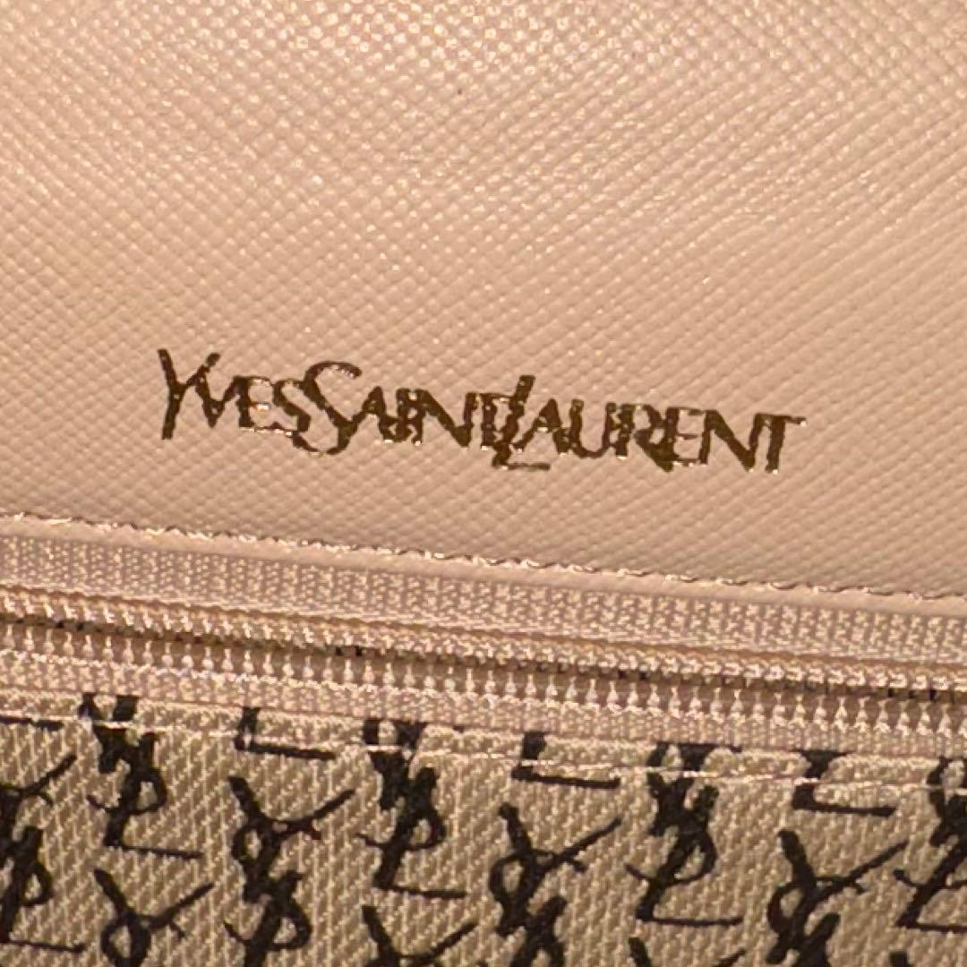 y2k Yves Saint Laurent ベージュショルダーバッグ