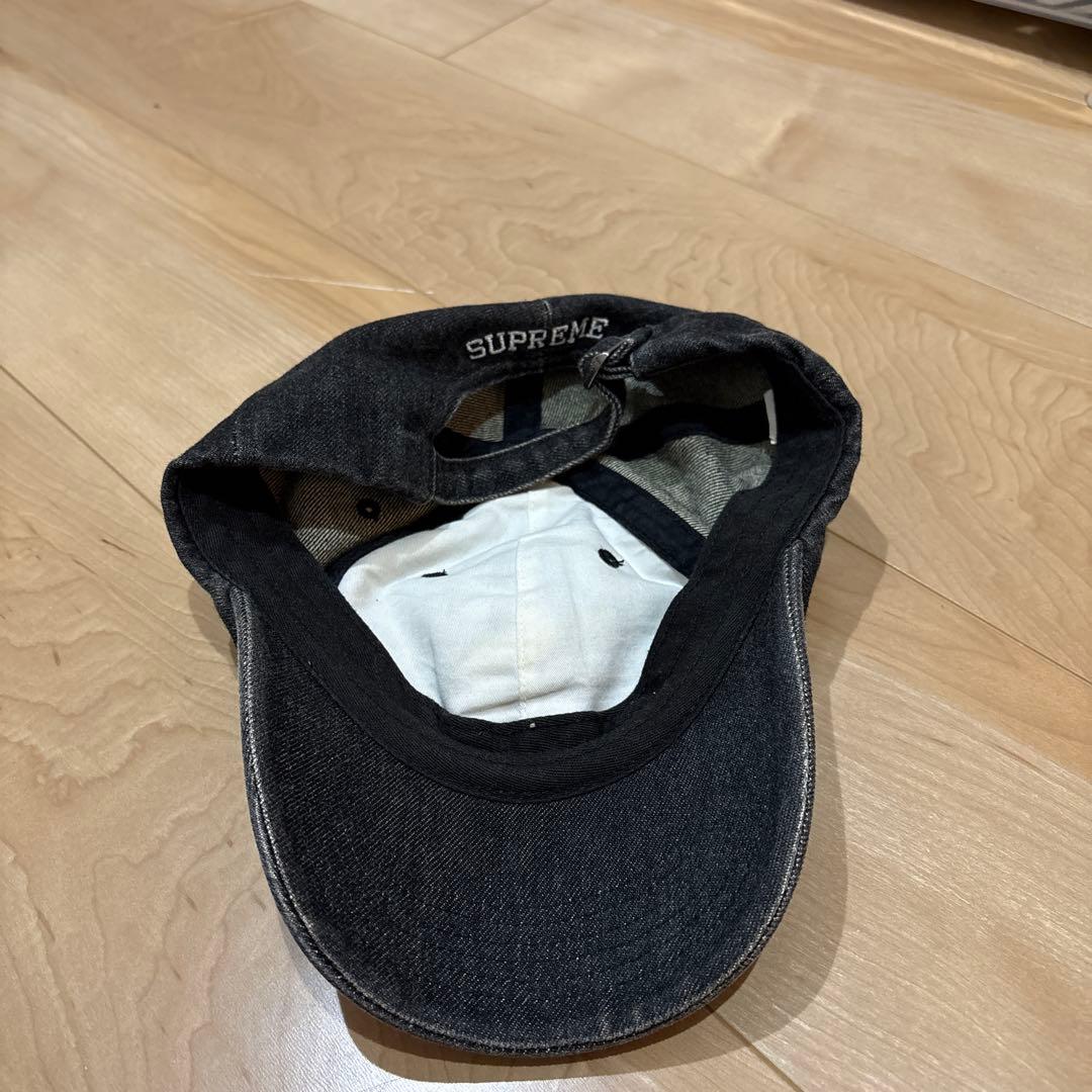 SUPREME ケブラー 黒キャップ Sロゴ