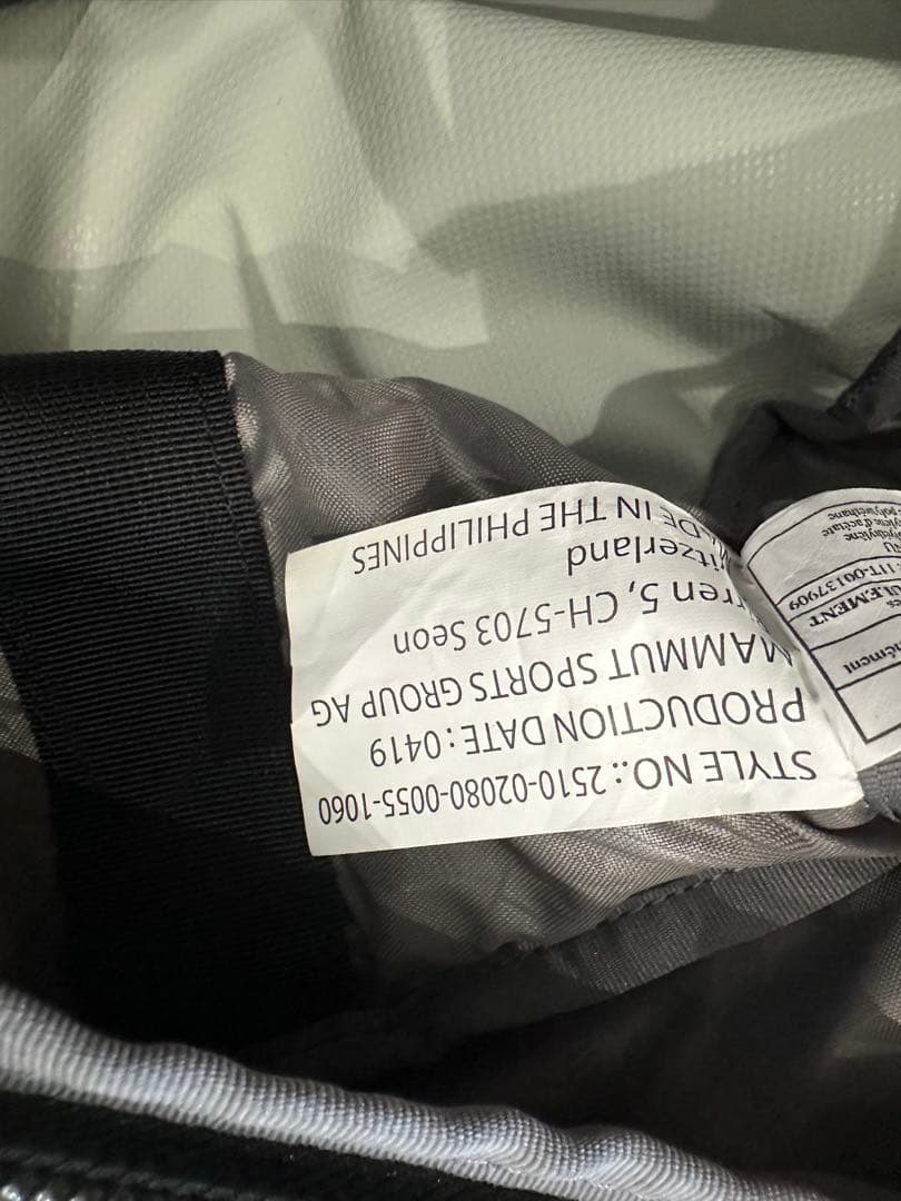 美品 MAMMUT ボストンバッグ