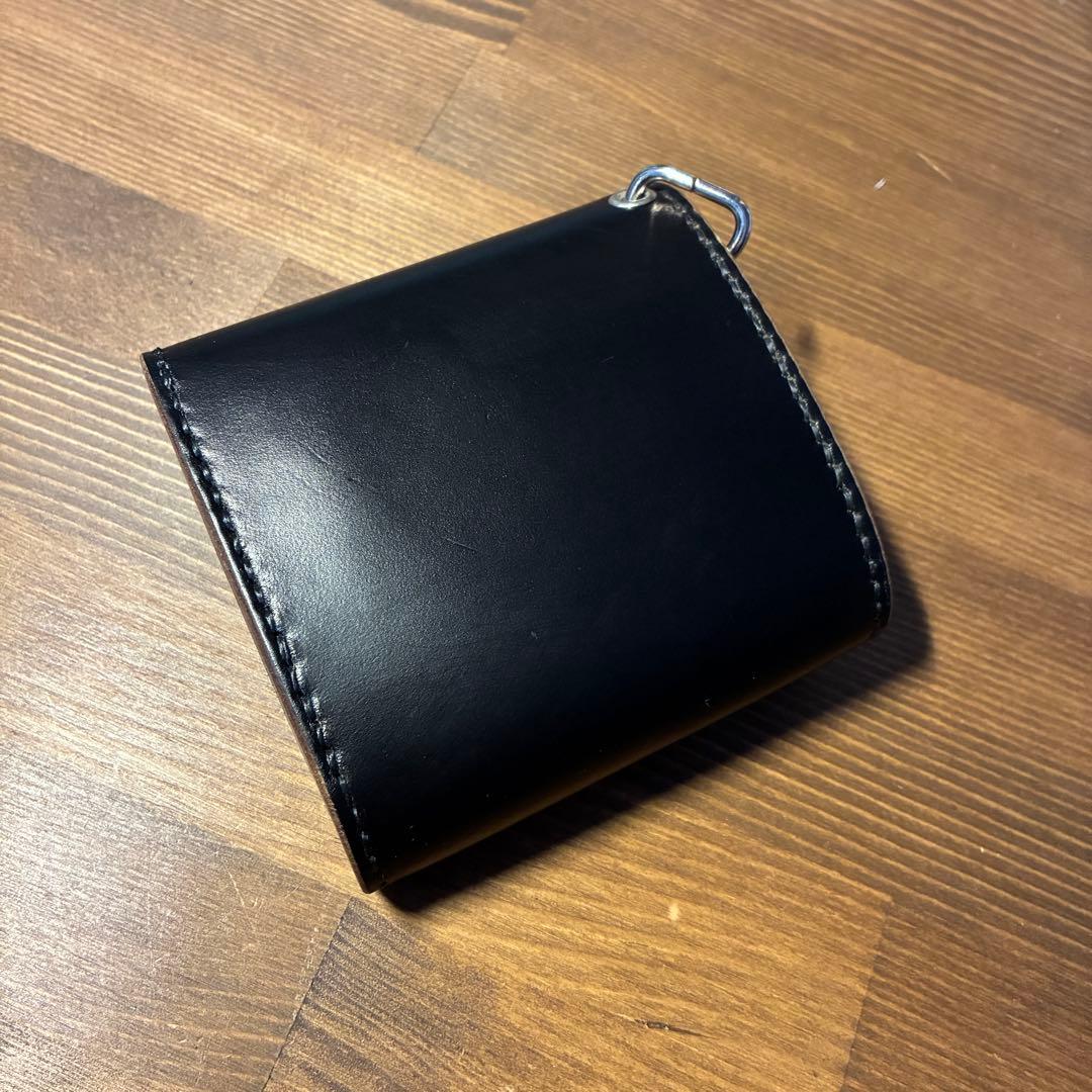 おしコン様オーダー　ショートトラッカーウォレット　ホーウィン社　クロムエクセル