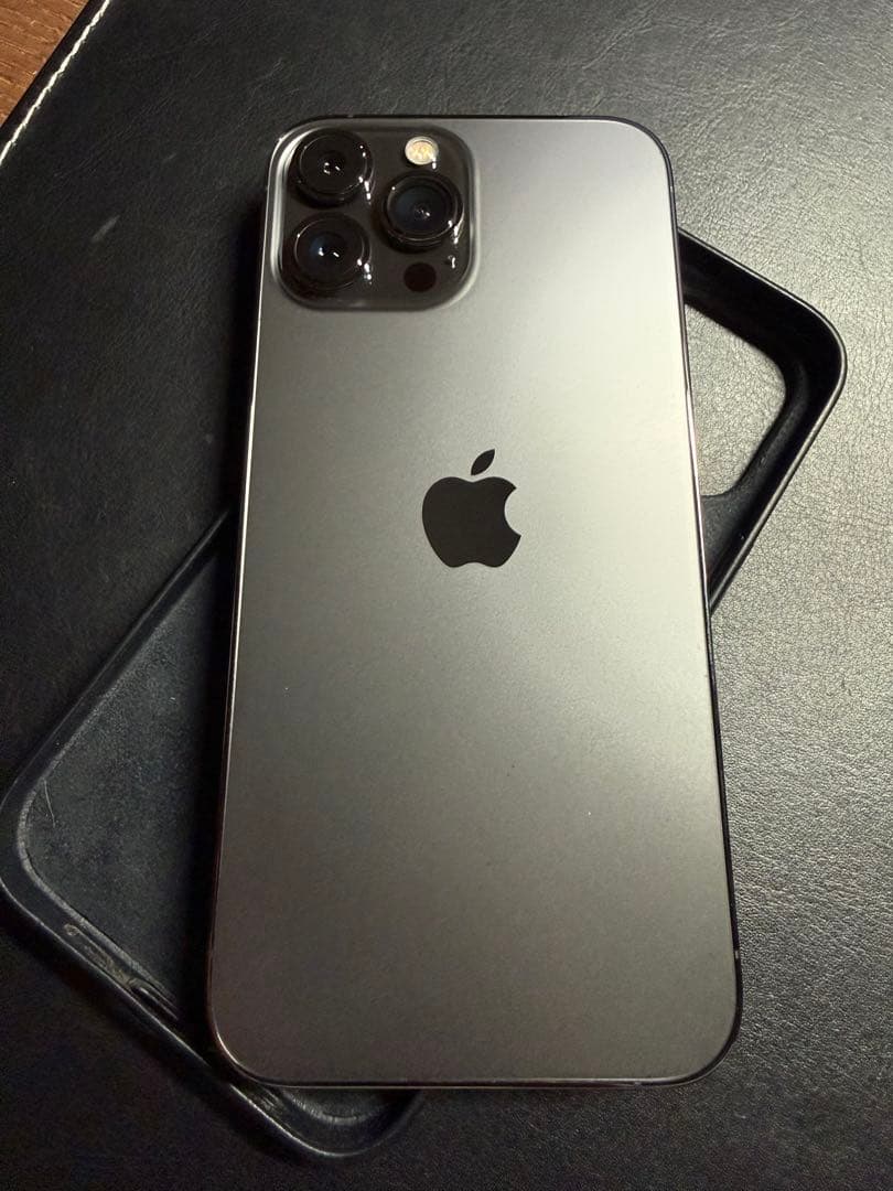 iPhone 13 Pro Max 512GB 純正レザーケース付き