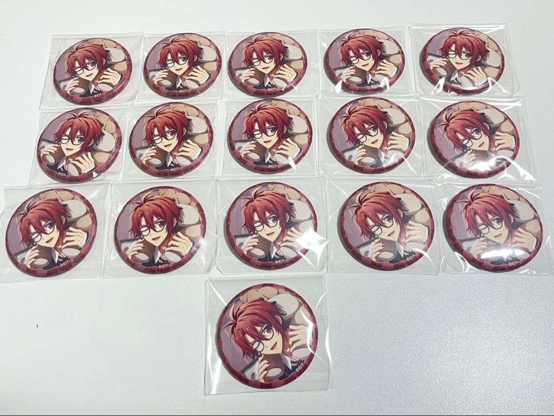アイドリッシュセブン　七瀬陸　バレンタイン缶バッチ16個セット