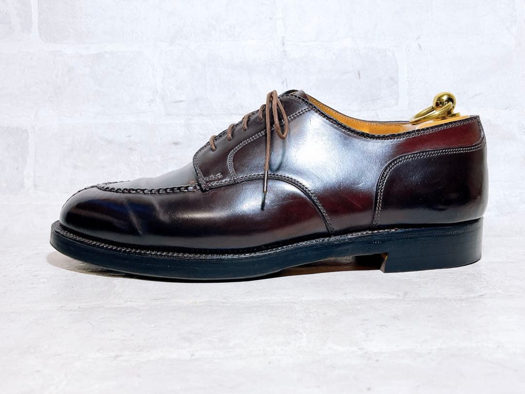 アメリカ製【美品】Alden コードバン Uチップ ビジネスシューズ US7.5