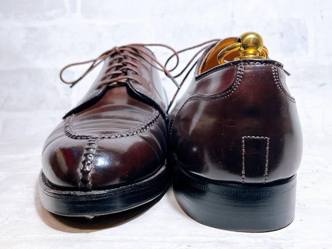 アメリカ製【美品】Alden コードバン Uチップ ビジネスシューズ US7.5