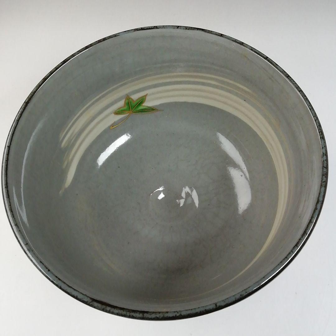 Ｔ５６２　茶碗　『乾山写　青楓文』『平安　橋本紫雲 造』　共箱　抹茶碗　茶道具