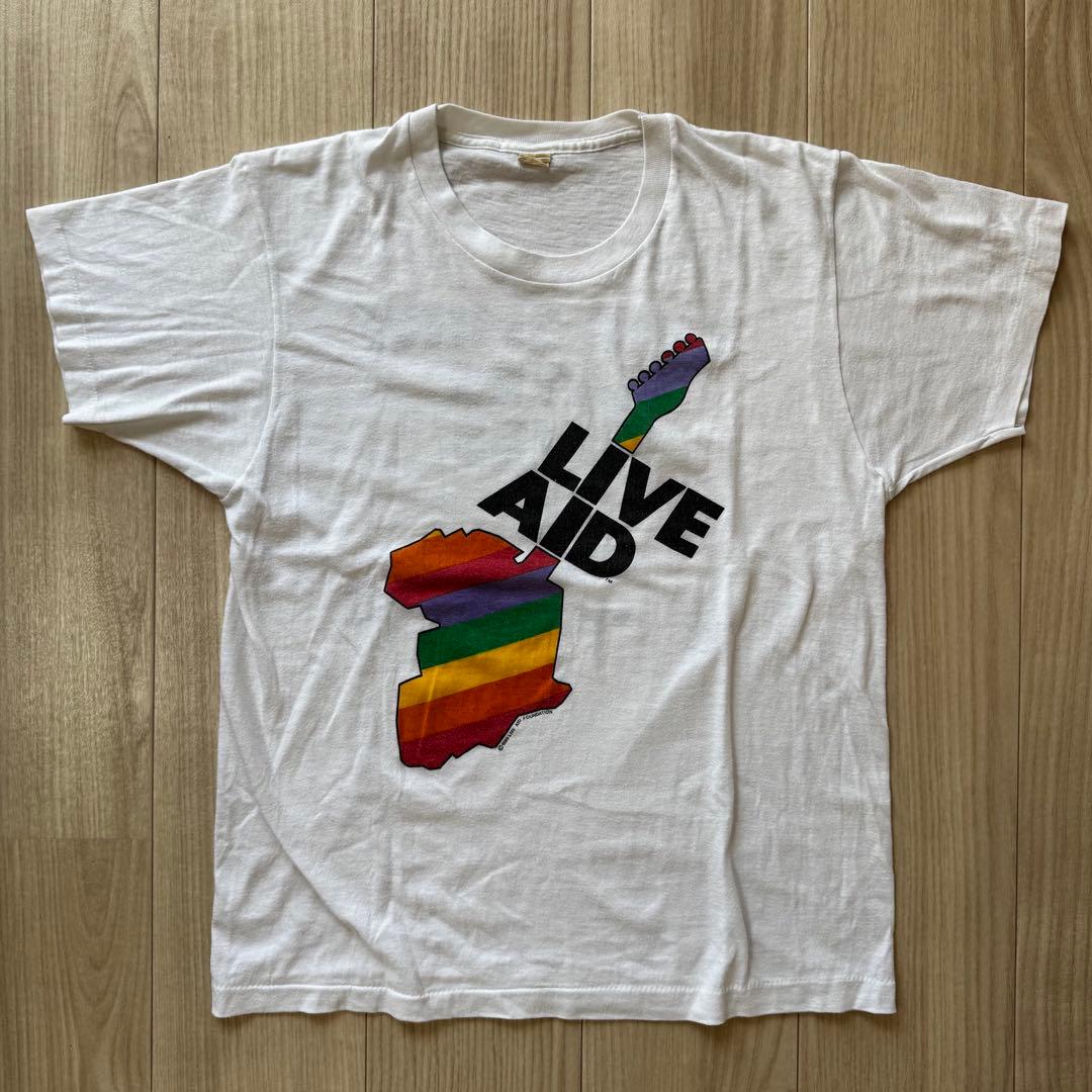 LIVE AID Tシャツ ホワイト