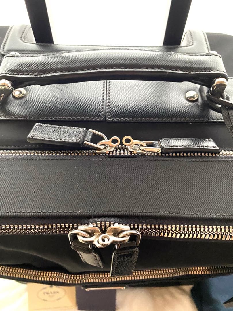 美品PRADA プラダ VV031M テスートナイロン2輪キャリーケース機内OK