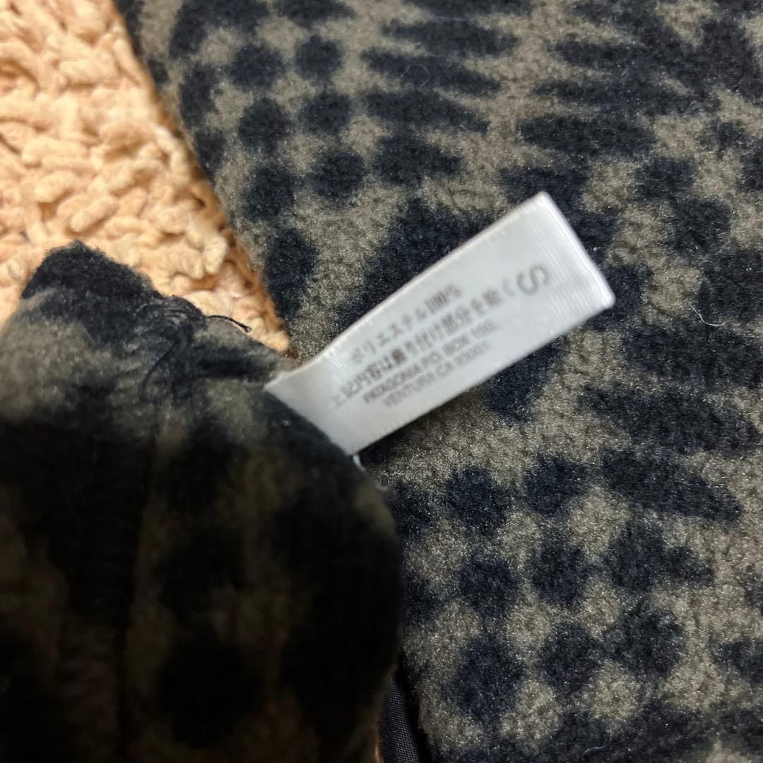 パタゴニア　シンチラ グローブ 98年 USA製 グレー S フリース　手袋