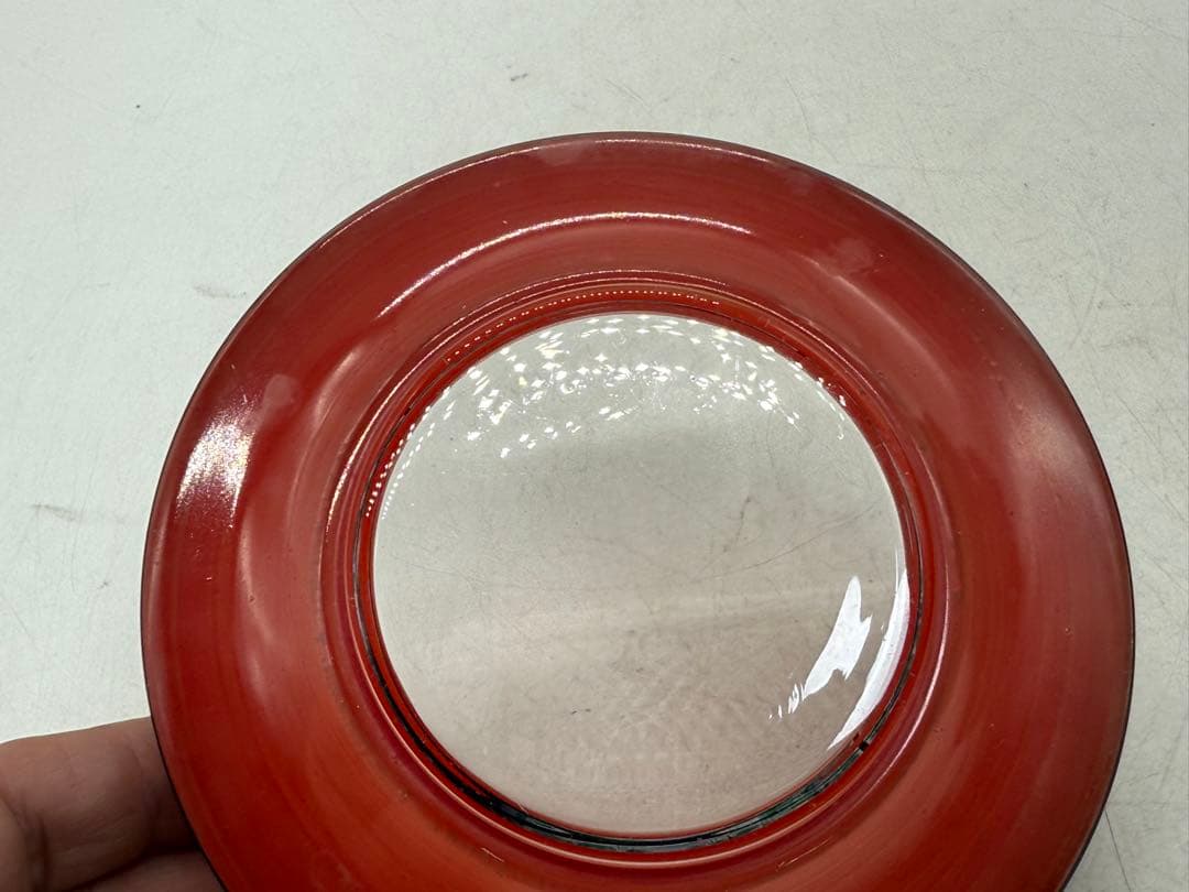 アールデコガラス　白鳥　菓子皿　アンティークガラス　送料込み251031