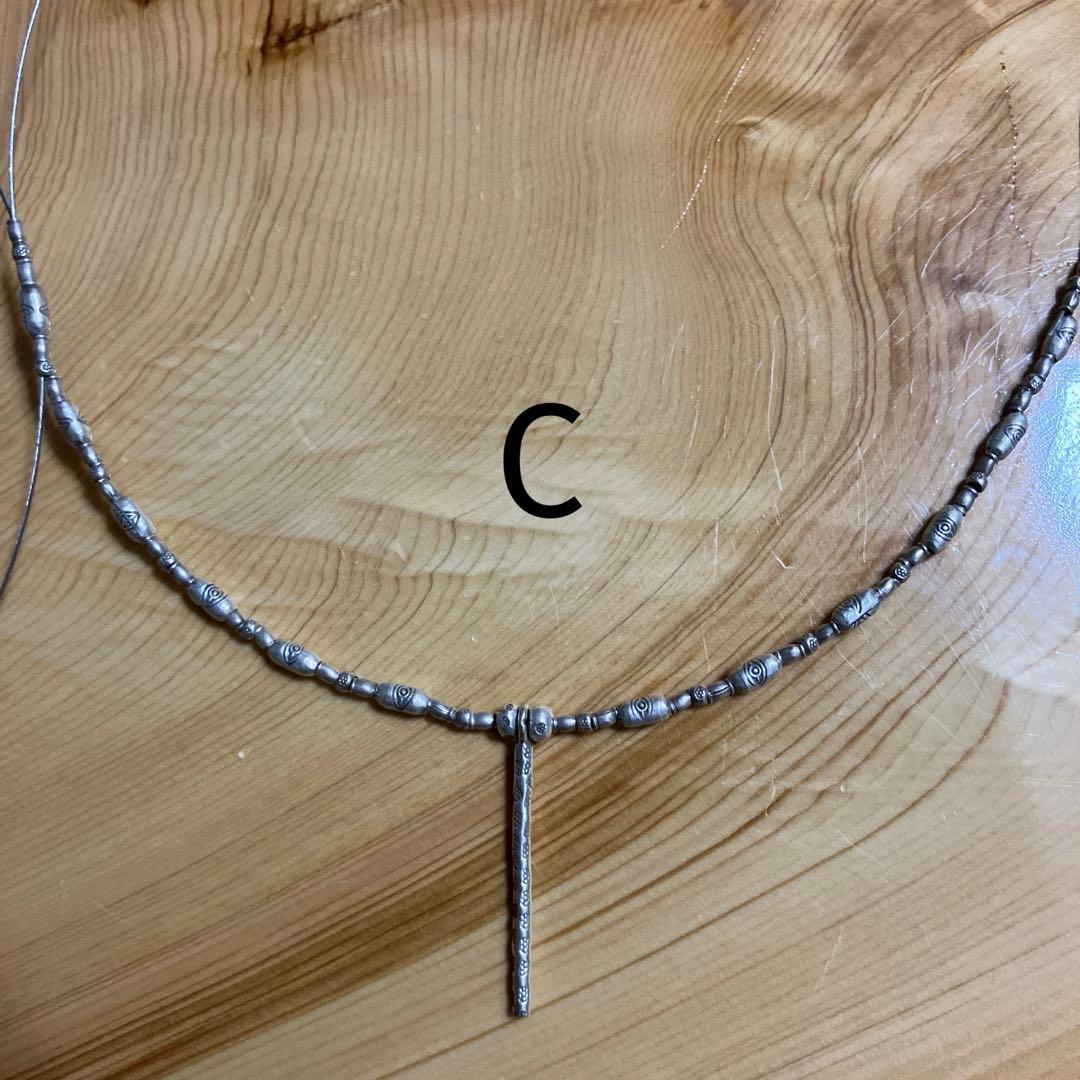 御専用　45cm＋5cmカレンシルバーネックレス