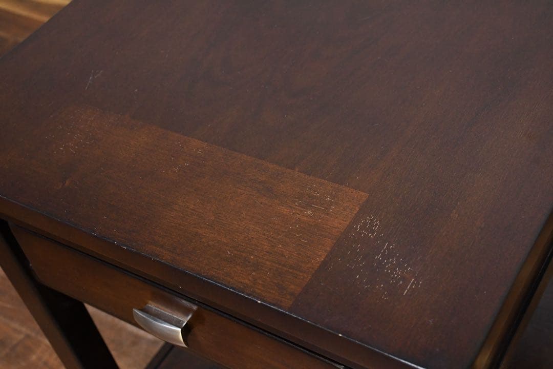 EIK65 アシュレイ T864-3 サイドテーブル ナイトテーブル 引出し付き