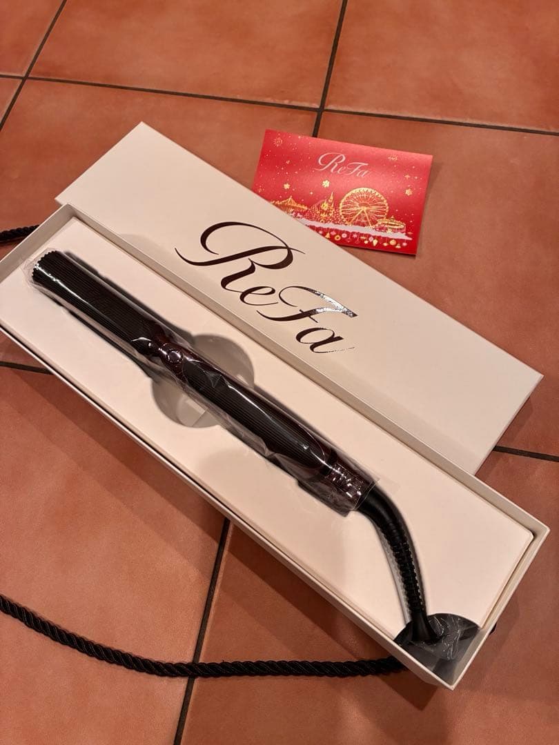 ReFa リファストレートアイロンプロ（ブラック）RE-AT-03A