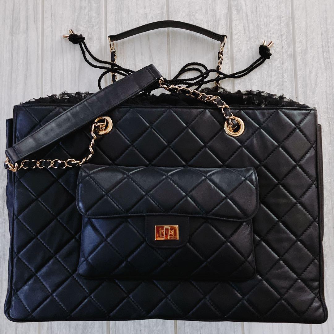 VOYAGE FOR LALA レザーキャリーバッグMサイズ未使用　希望者おまけ