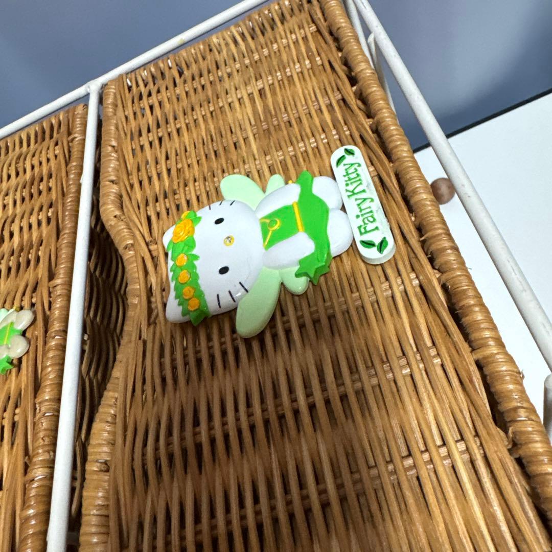 希少2001タグ付　fairy kitty フェアリーキティ♡ラタン3段ラック