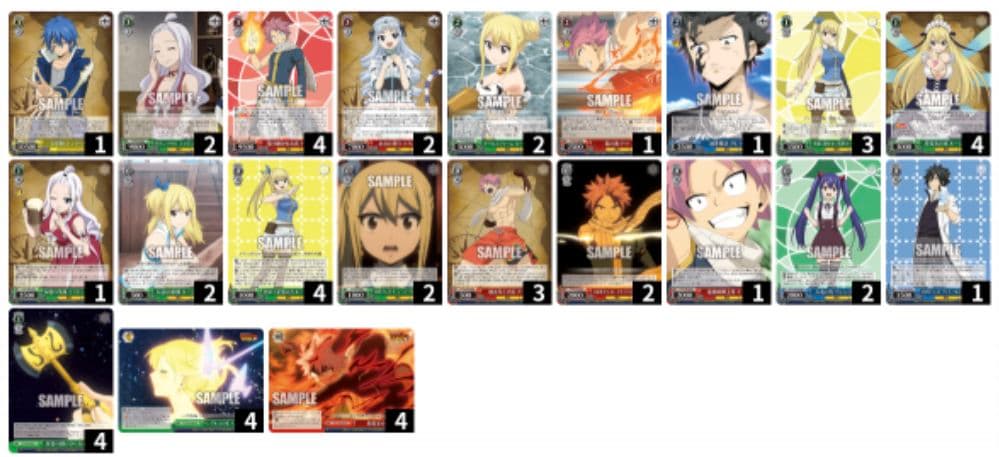 ヴァイス フェアリーテイル デッキ