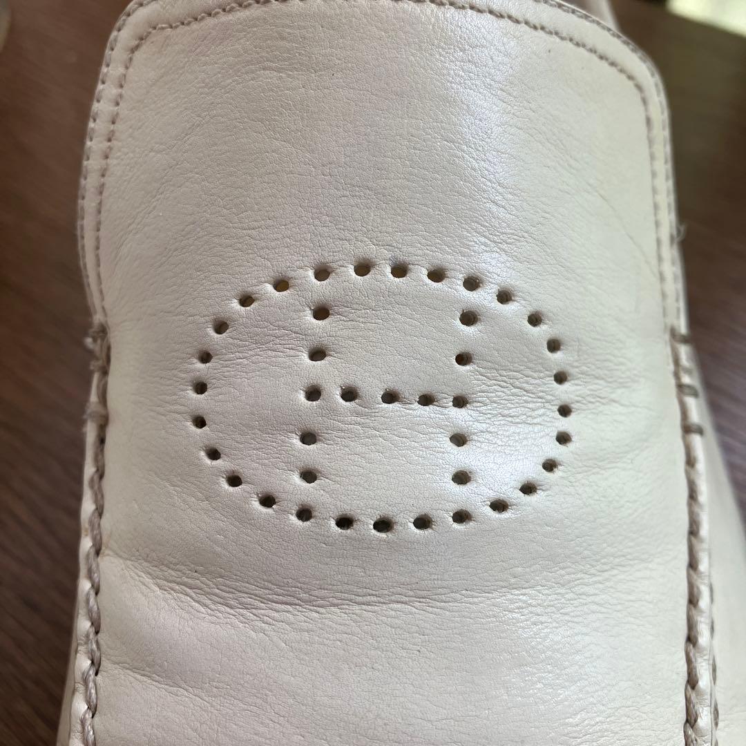 値下げ【きれいめ】エルメス　Ｈロゴシューズ42 1/2