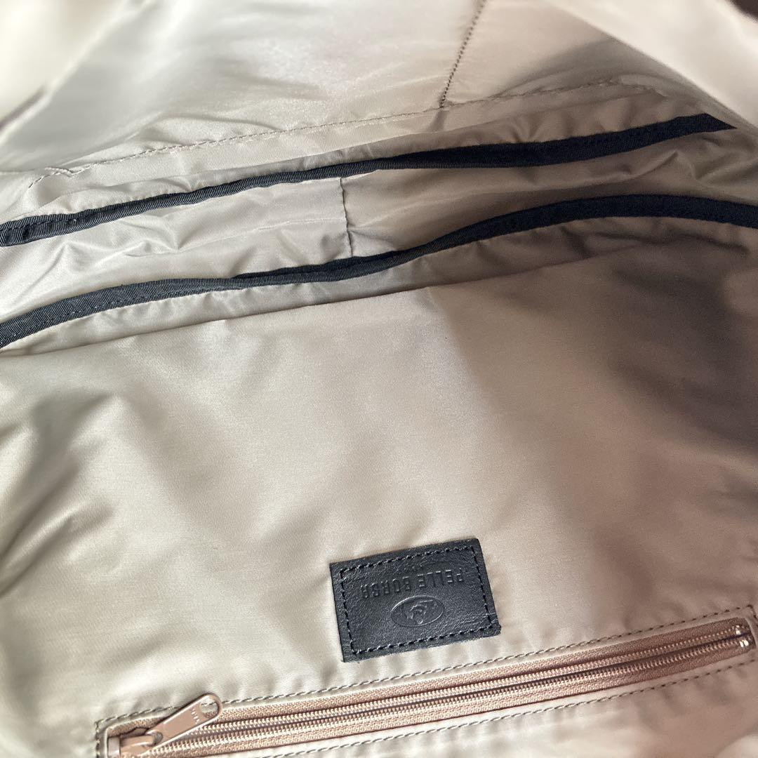 【新品同様】PELLE BORSA ペレボルサ チアーズ ラウンドトートバッグ