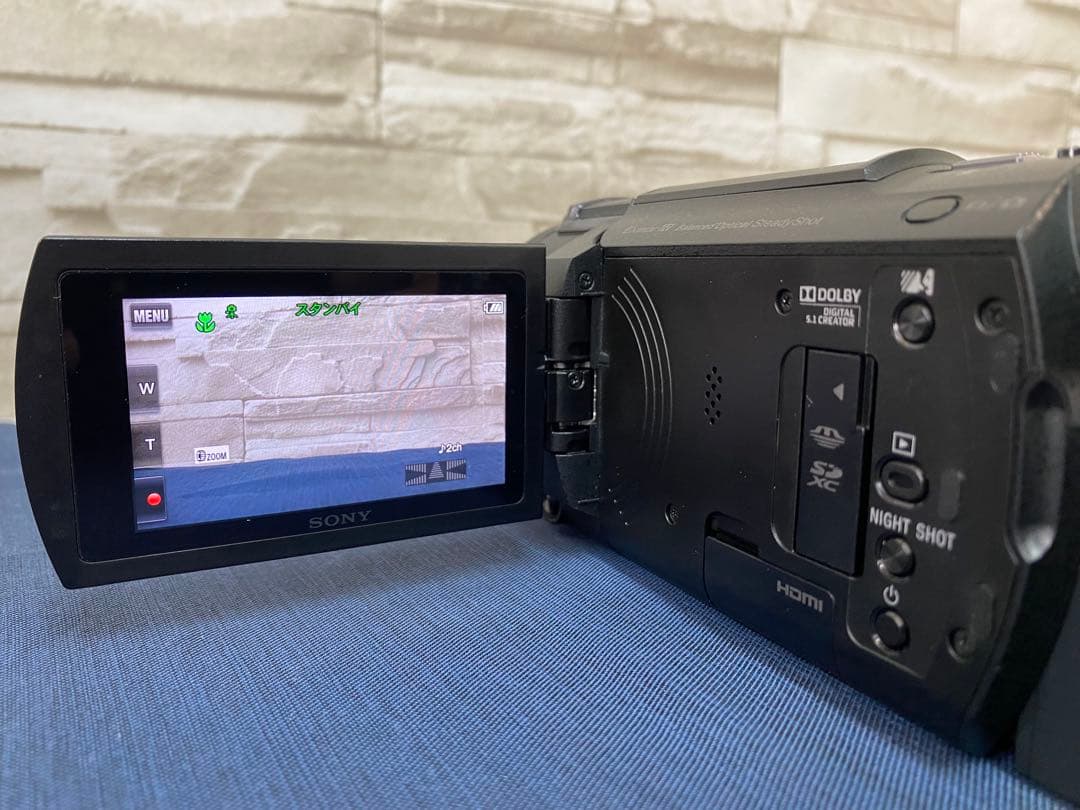 SONY handycam FDR-AX55 4kビデオカメラ