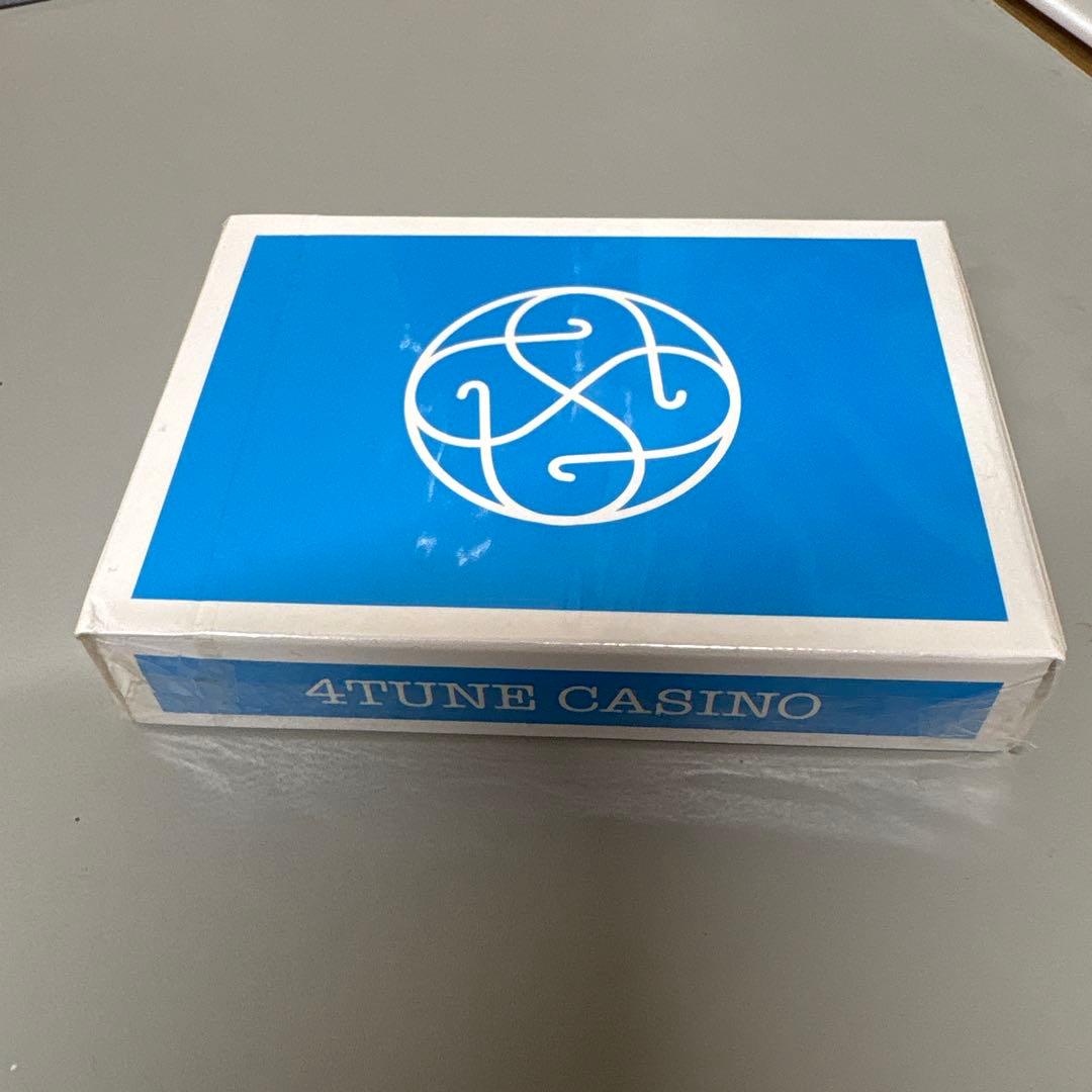 4TUNE CASINO トランプ 青 未開封　144個入り