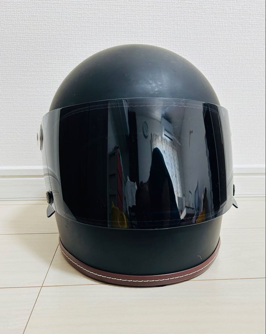 NIKITOR フルフェイス ヘルメット ブラック Lサイズ