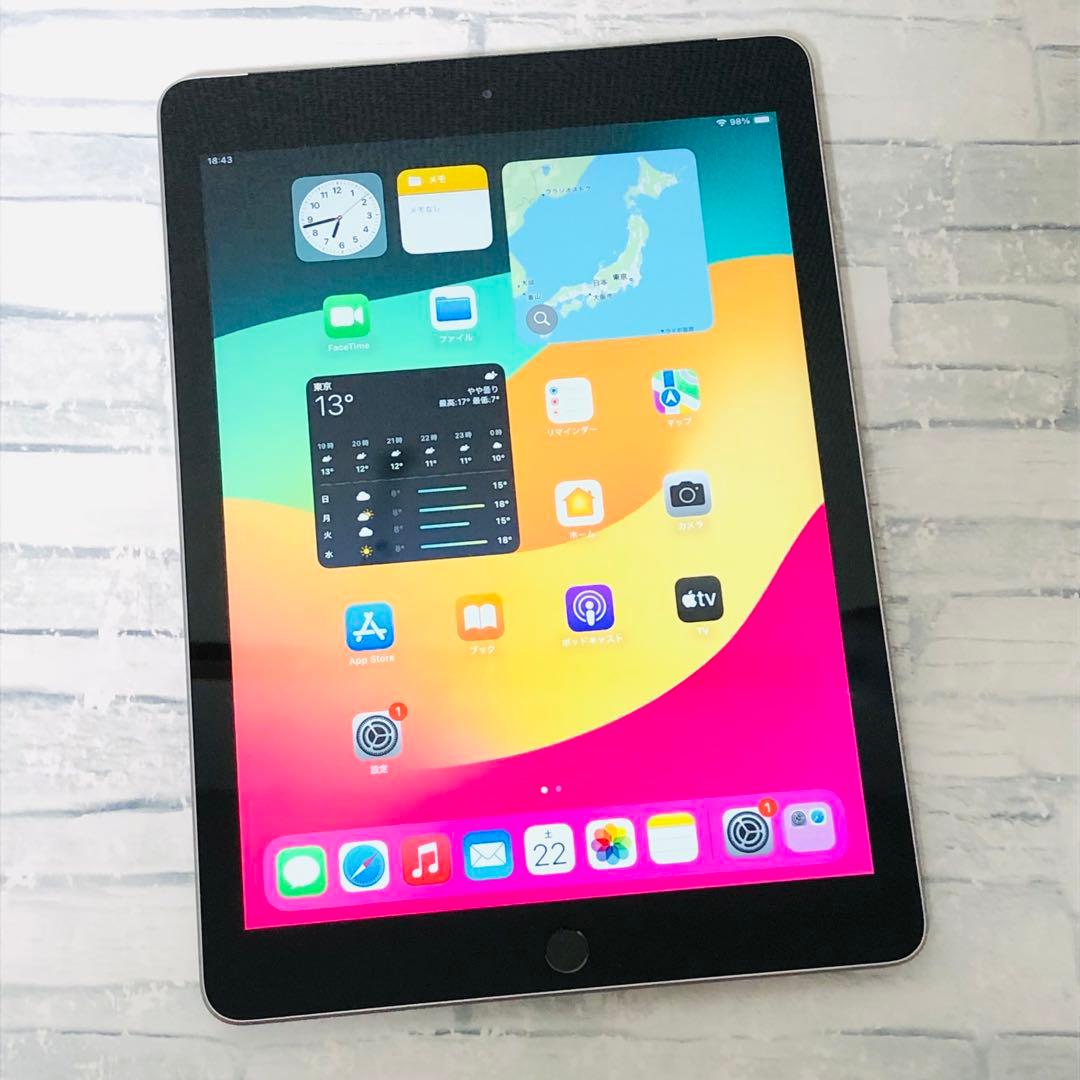 iPad 第6世代 32GB wifiモデル　管理番号：289