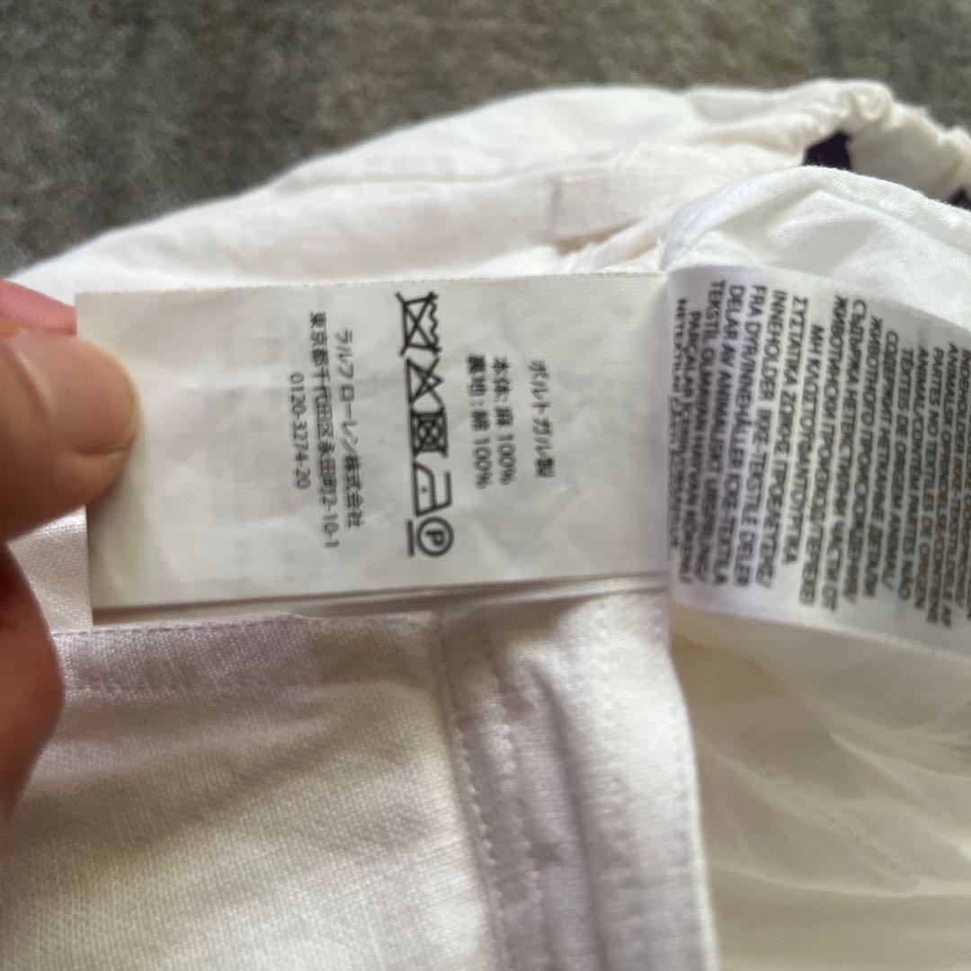 Ralph Lauren パープルレーベルリネン ガウチョパンツワイドパンツ0