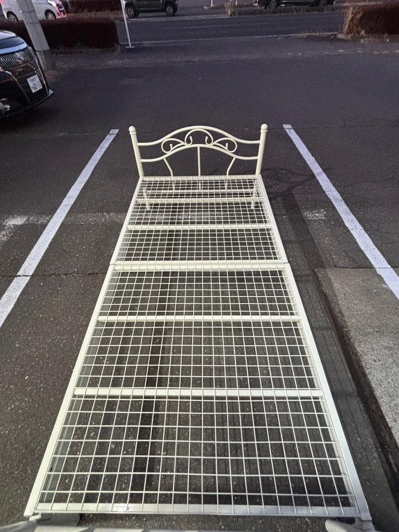 エレガント プリンセスベッド KB-037 ホワイト