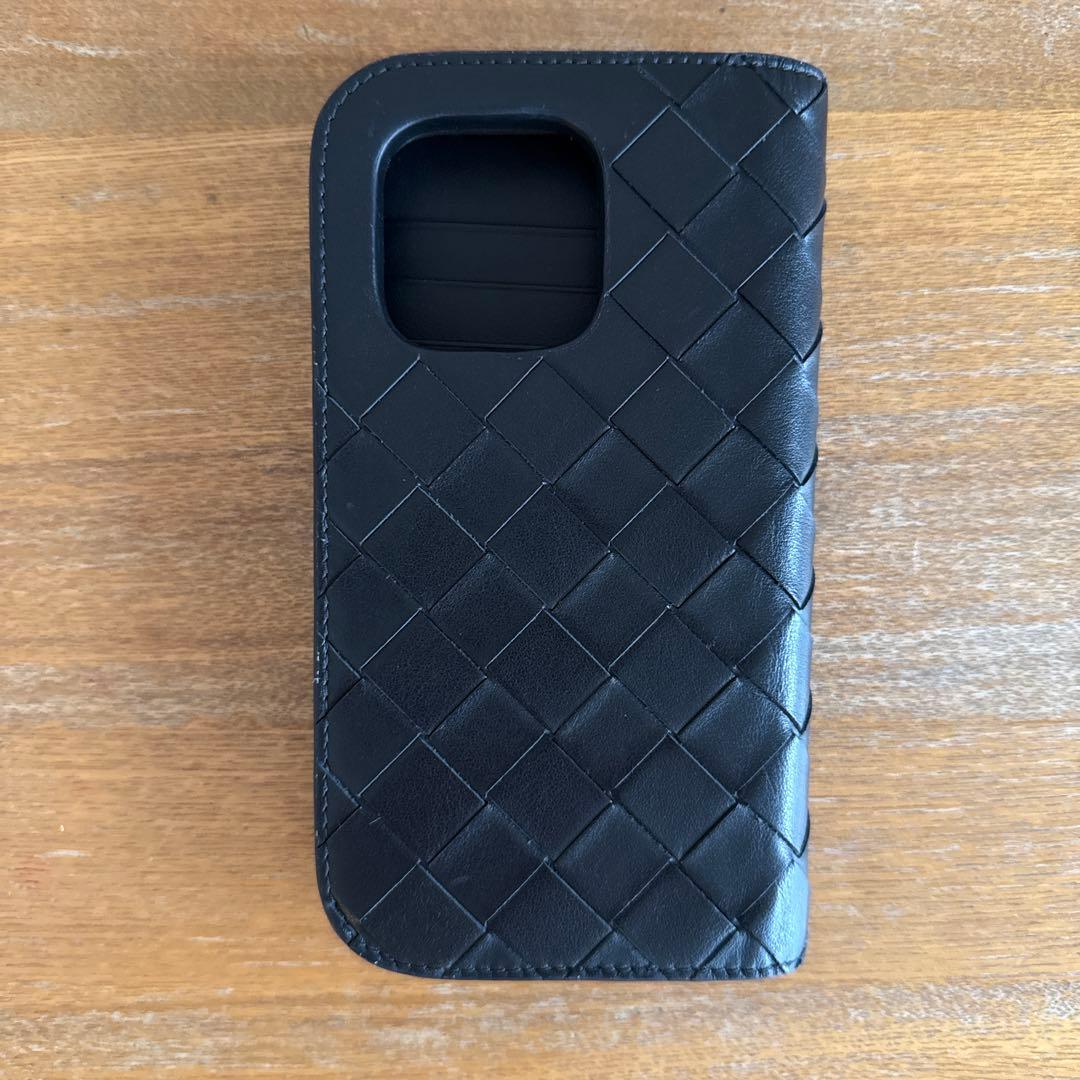 iPhoneケース 黒 ●BOTTEGA VENETA