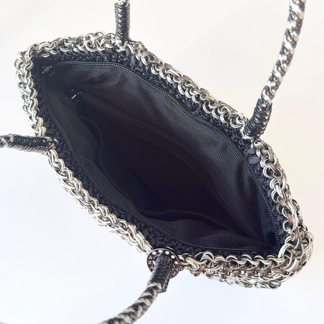 新品同様　アンテプリマANTEPRIMA ドッピオ　スクエアワイヤーハンドバッグ