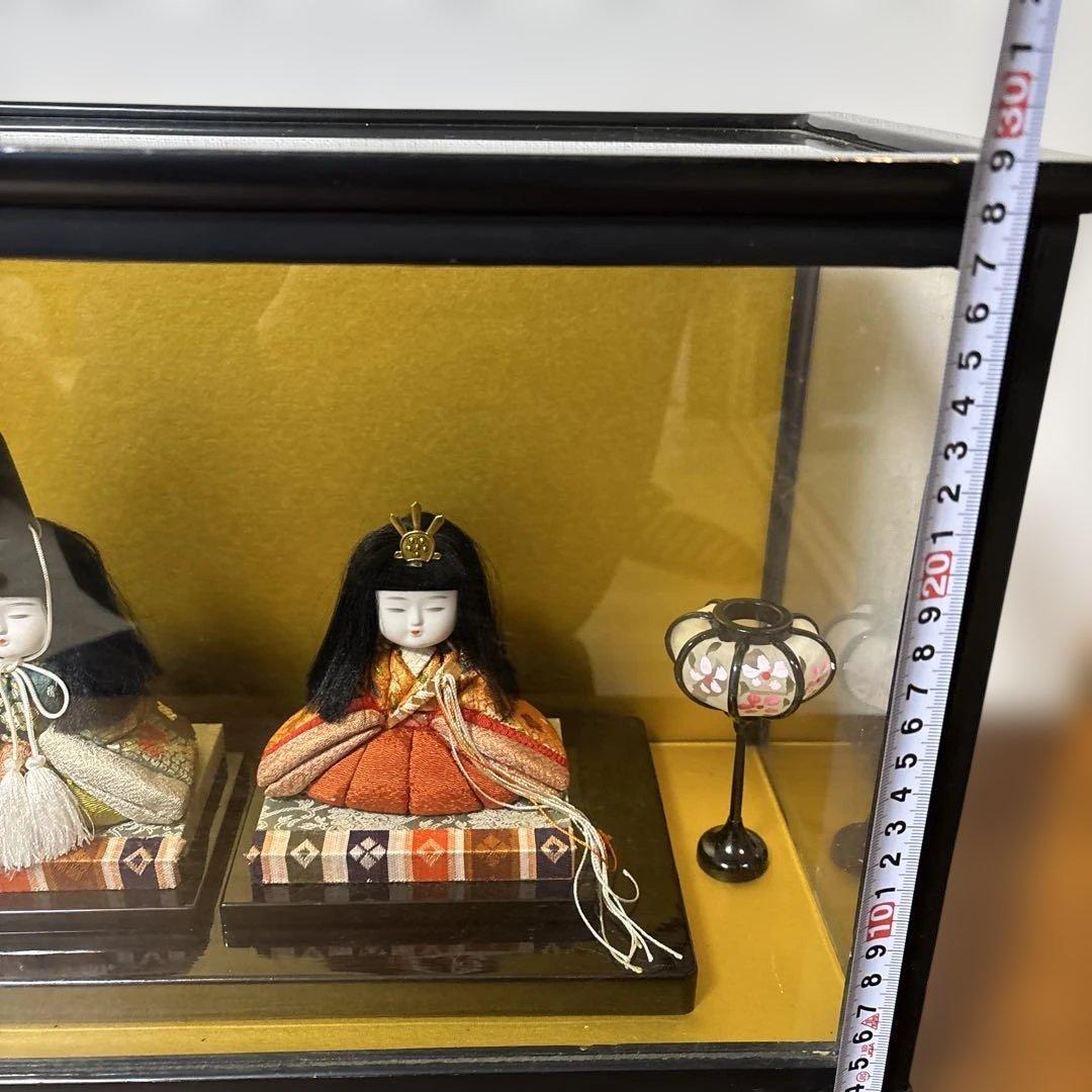 【美品貴重】木目込人形セット 伝統的な衣装　ひな人形