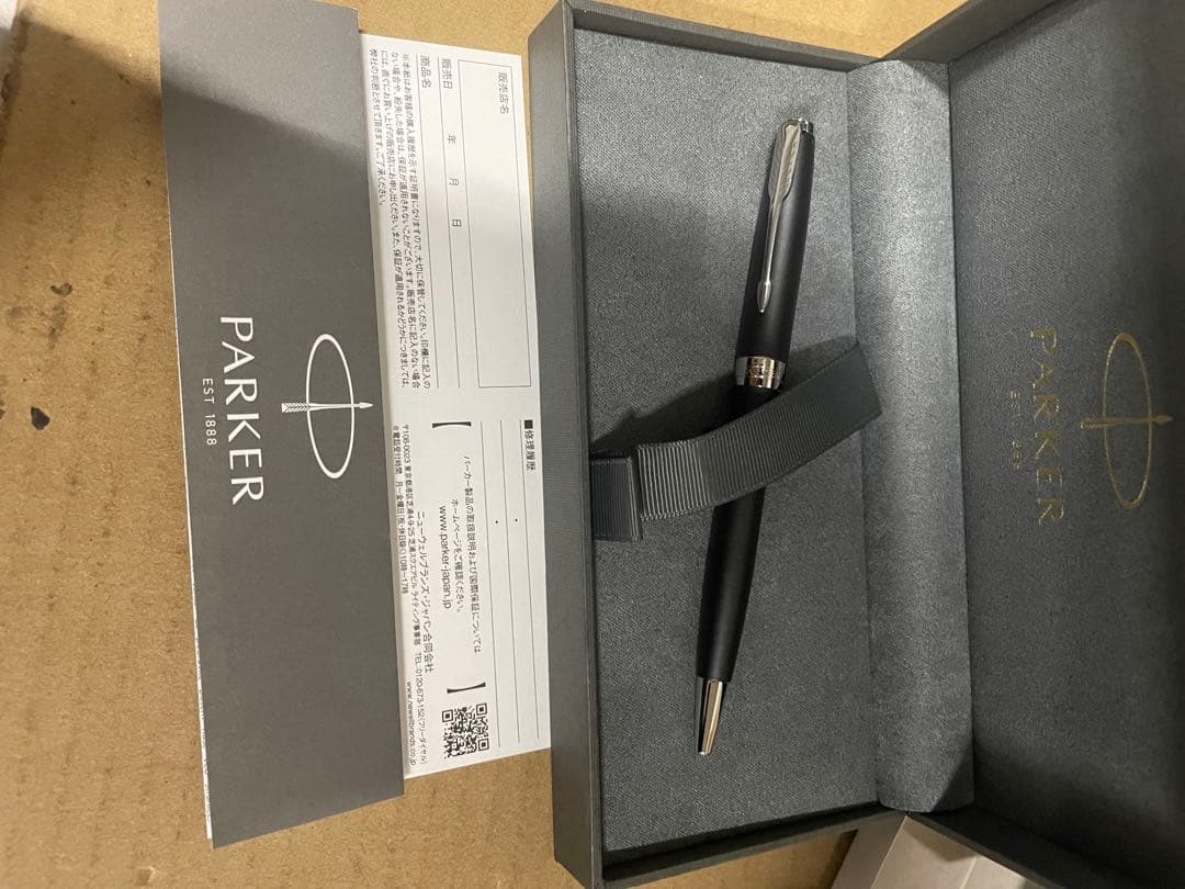 PARKER ボールペン ソネット マットブラックCT 中字1950881 V3