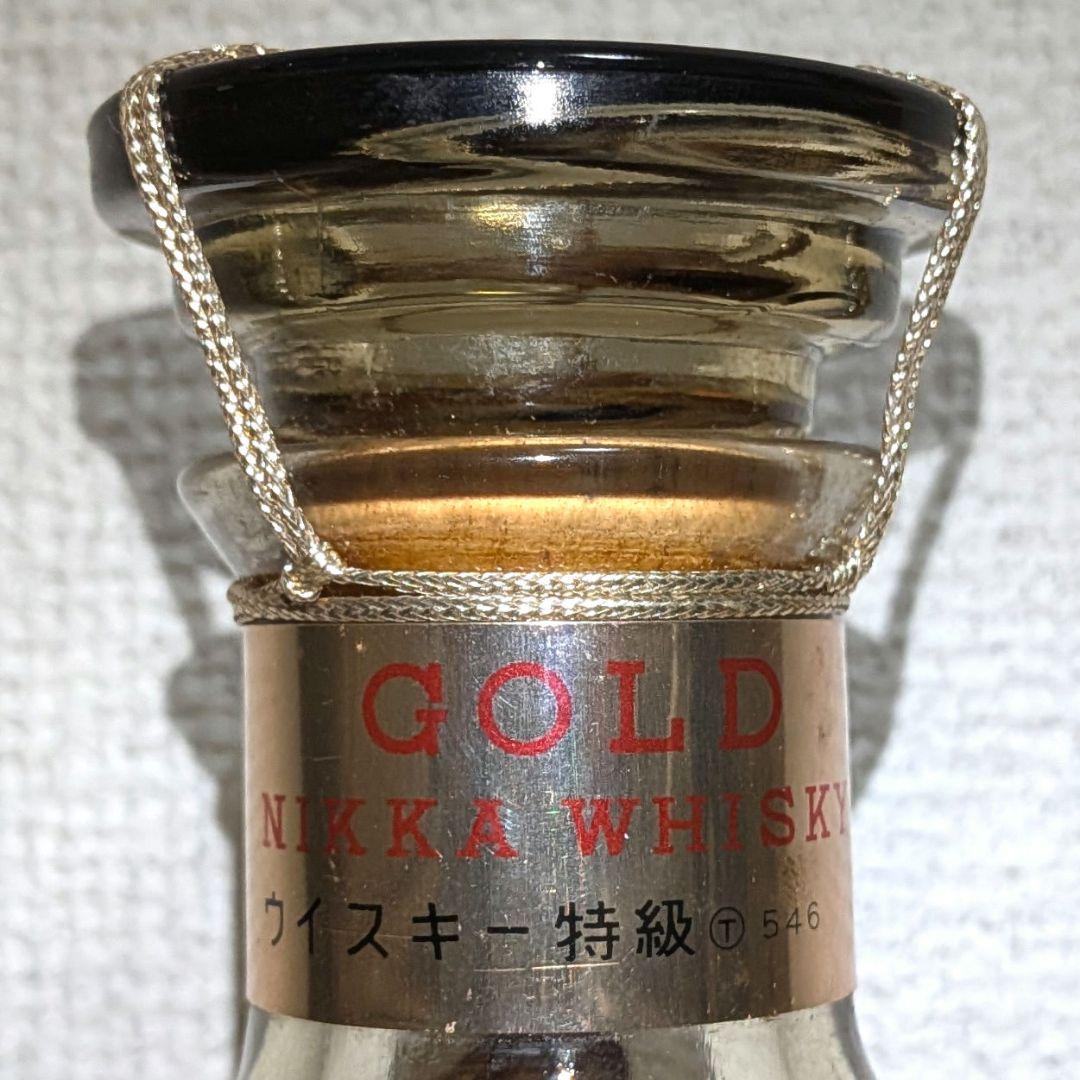 ニッカ　ゴールド　GOLD　特級　従価税率適用　720ml 43％　古酒　未開栓