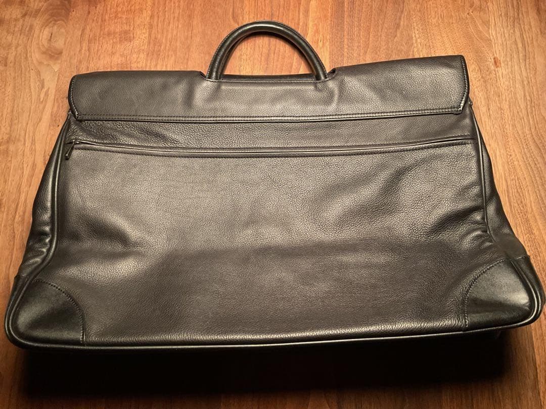美品　大容量　ロンシャン ボストンバッグ ビジネスバッグ 旅行鞄 レザー 本革