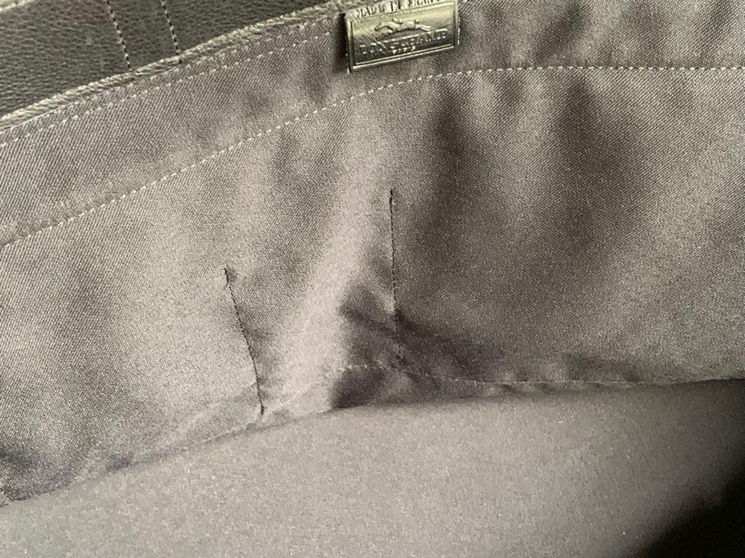 美品　大容量　ロンシャン ボストンバッグ ビジネスバッグ 旅行鞄 レザー 本革