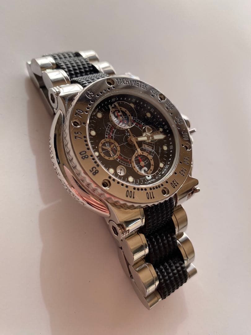 【本日限り値下げ中】【美品】アクアノウテック　キングクーダ　クロノグラフ