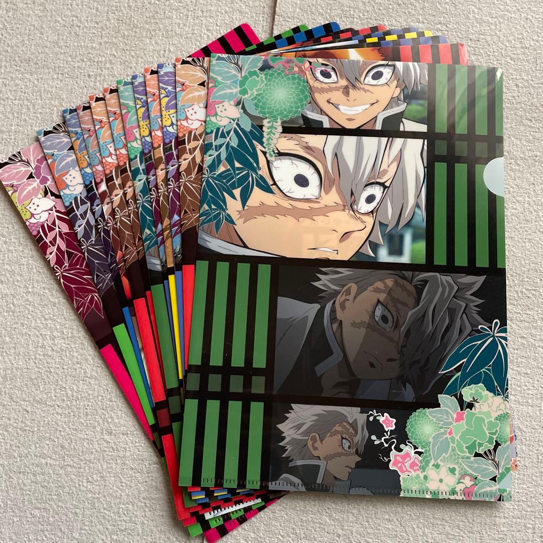 鬼滅の刃 大量 まとめ売り クリアファイル 下敷き