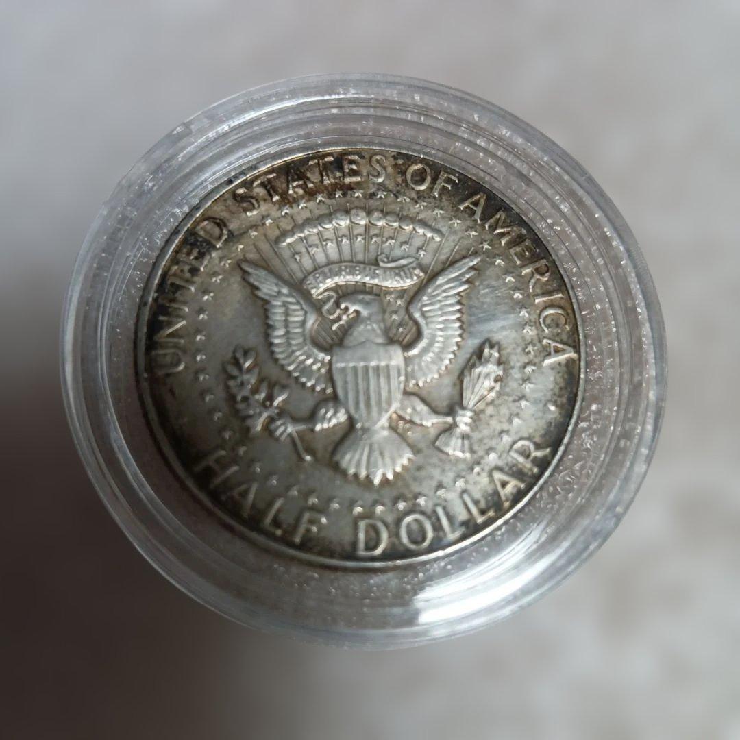 1964年 ケネディハーフダラー 銀貨 アンティーク【美品】
