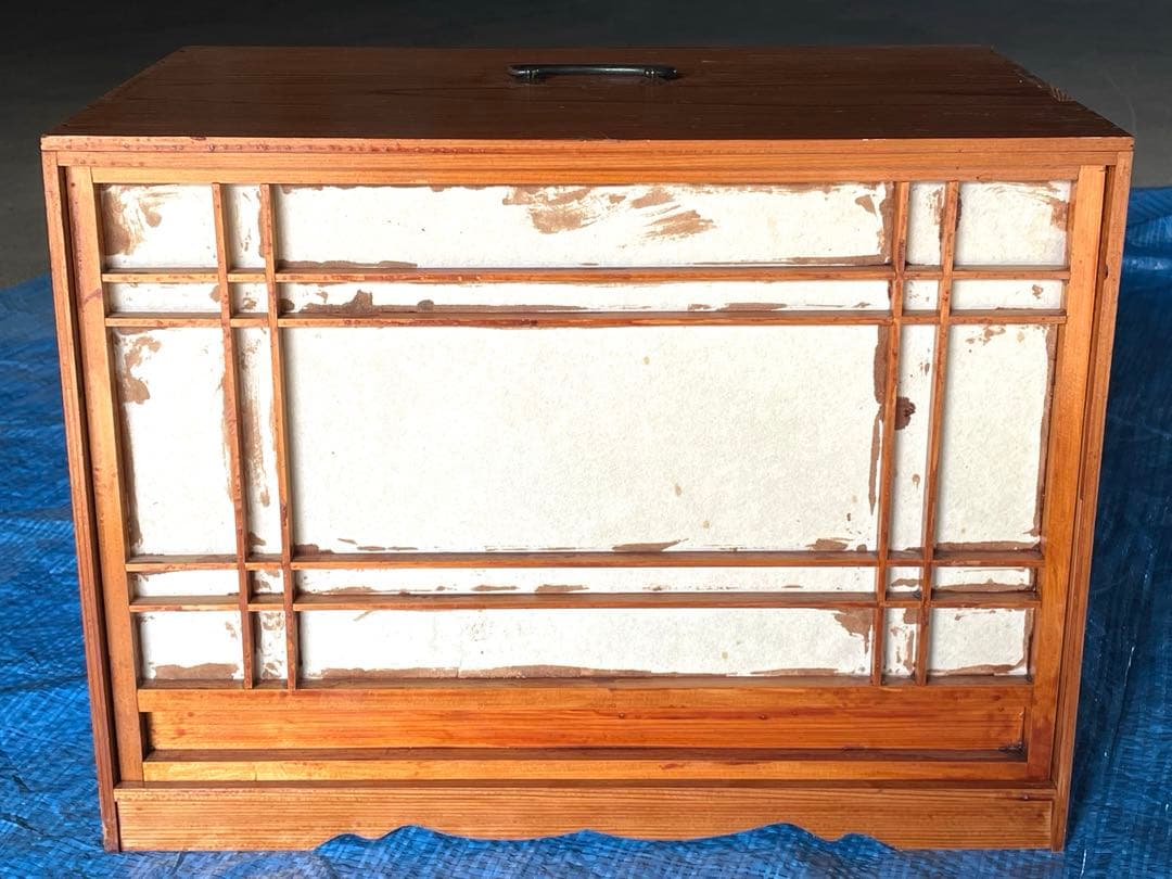 #7 鳥かご　寝箱　手作り　昭和　レトロ　セット　未使用