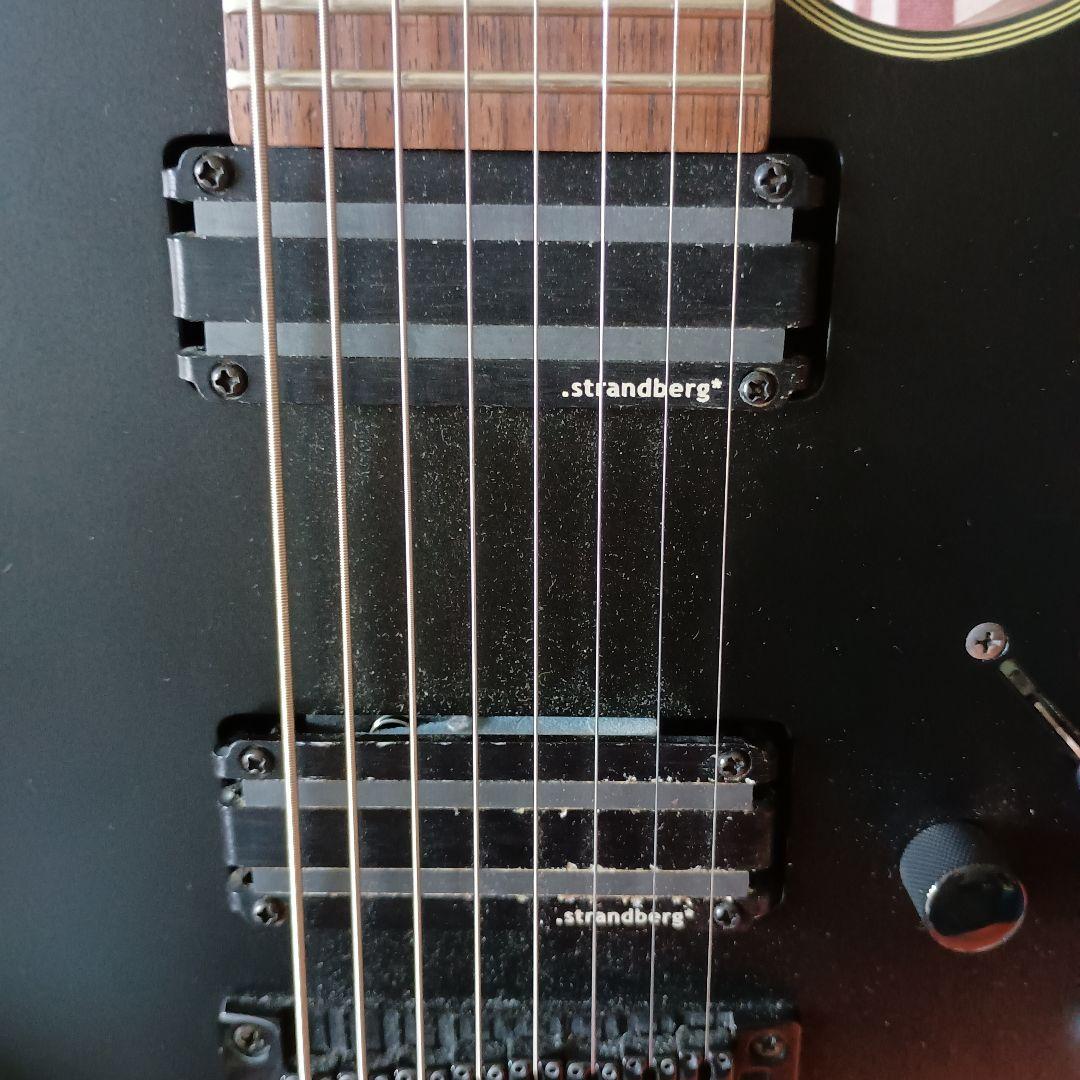 8弦 Ibanez RGIR38BFE strandberg PUに変更