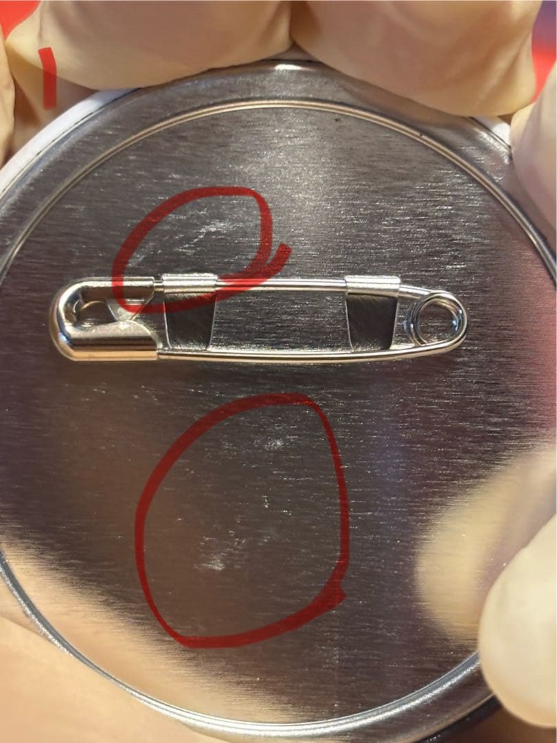 カラフルピーチ からぴち魔法学園缶バッジ 等身ver. ×22