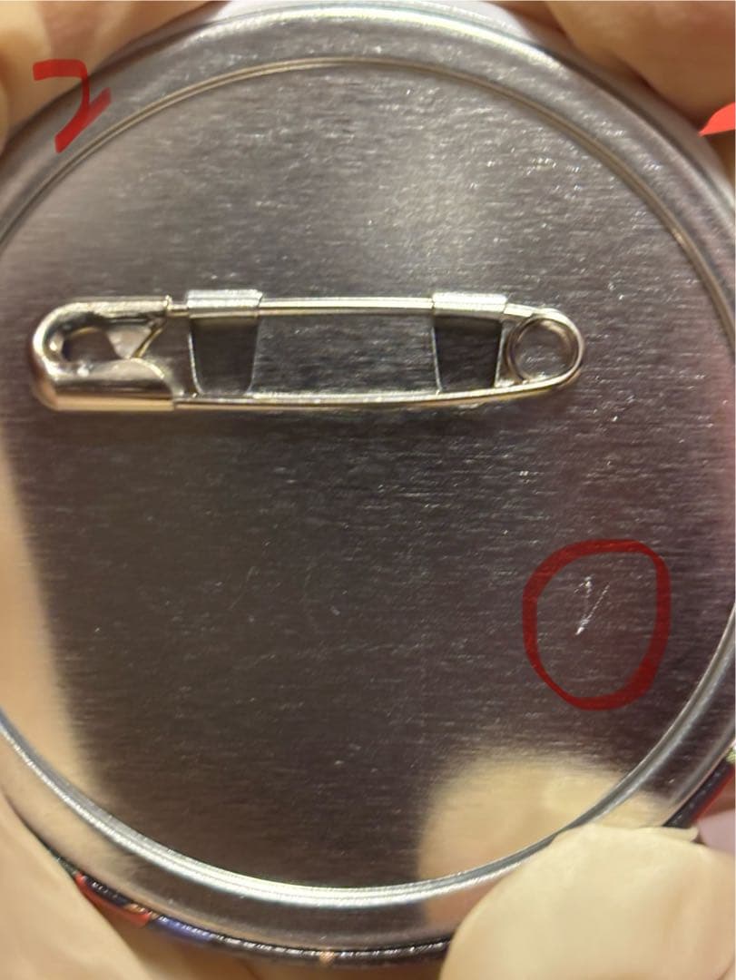 カラフルピーチ からぴち魔法学園缶バッジ 等身ver. ×22