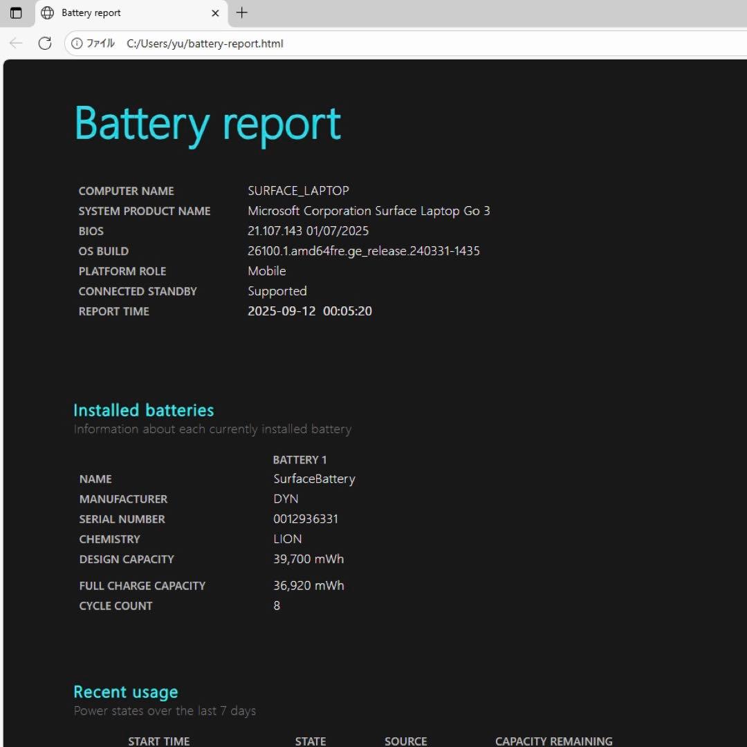 【Office付属】Surface Laptop Go 3〈8GB/256GB〉