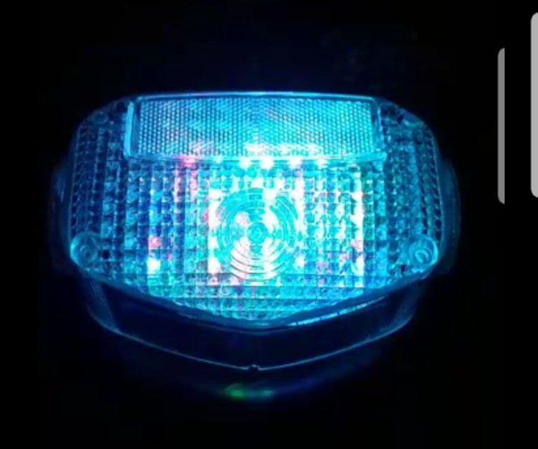 GS400 流れるようなLEDテールランプ　レインボー　基盤　RGB