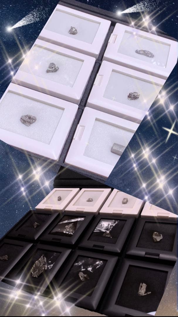 宇宙の流れ星の粉 ✨✨✨⚜隕石⚜✨✨✨ホワイトフェアリーウィッシュ✨✨✨