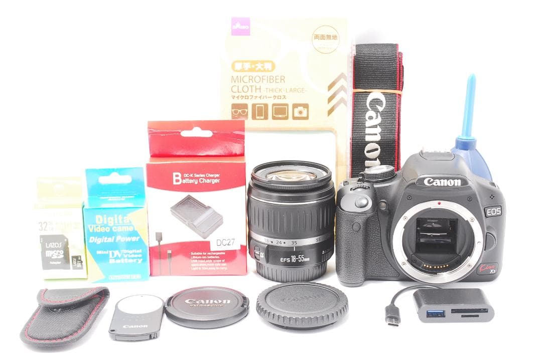 ✨Canon kiss X3 一眼デビュー応援セット　スマホ転送可