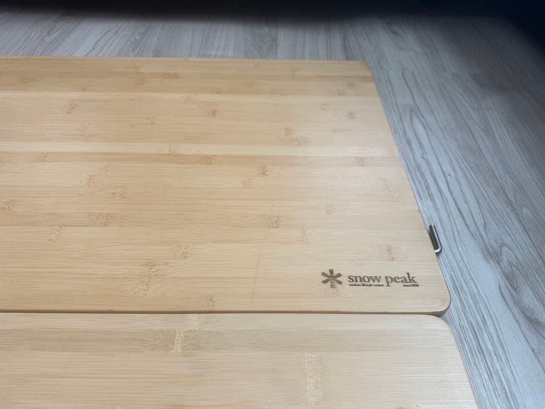  peak マルチファンクションテーブル竹ロング　2枚　ケース付旧カラー