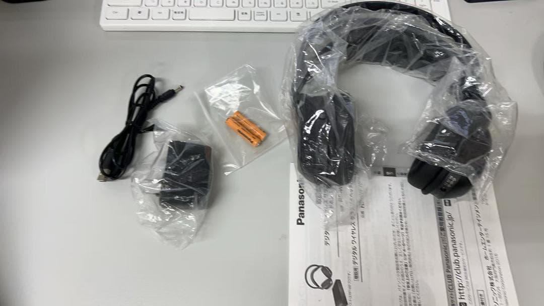 RP-WF70-K用 増設用ヘッドホン ブラック 動作確認済み